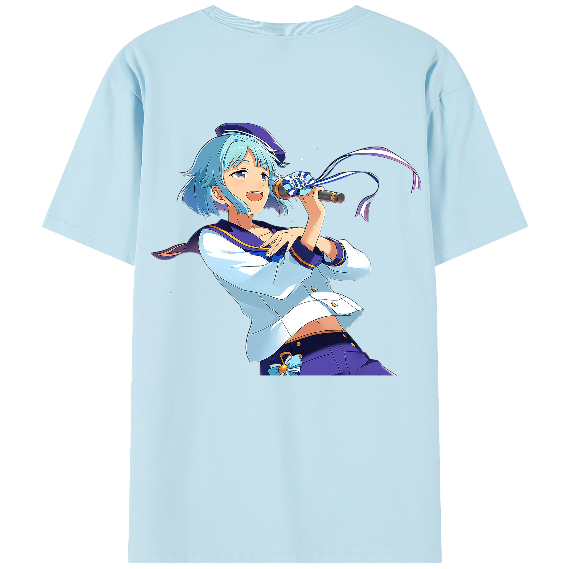 （画像用） あんさんぶるスターズ! Ensemble Stars 綿100％半袖Tシャツ（背面プリント）